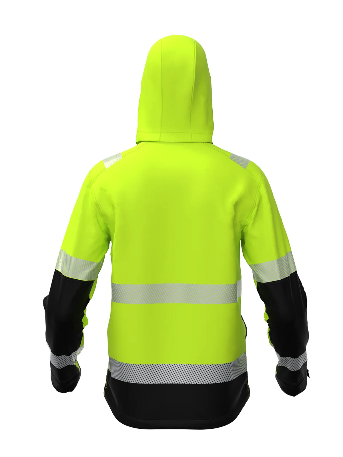 Јакна од softshell VALENCIA Hi-vis Class 2 – прикажи 4