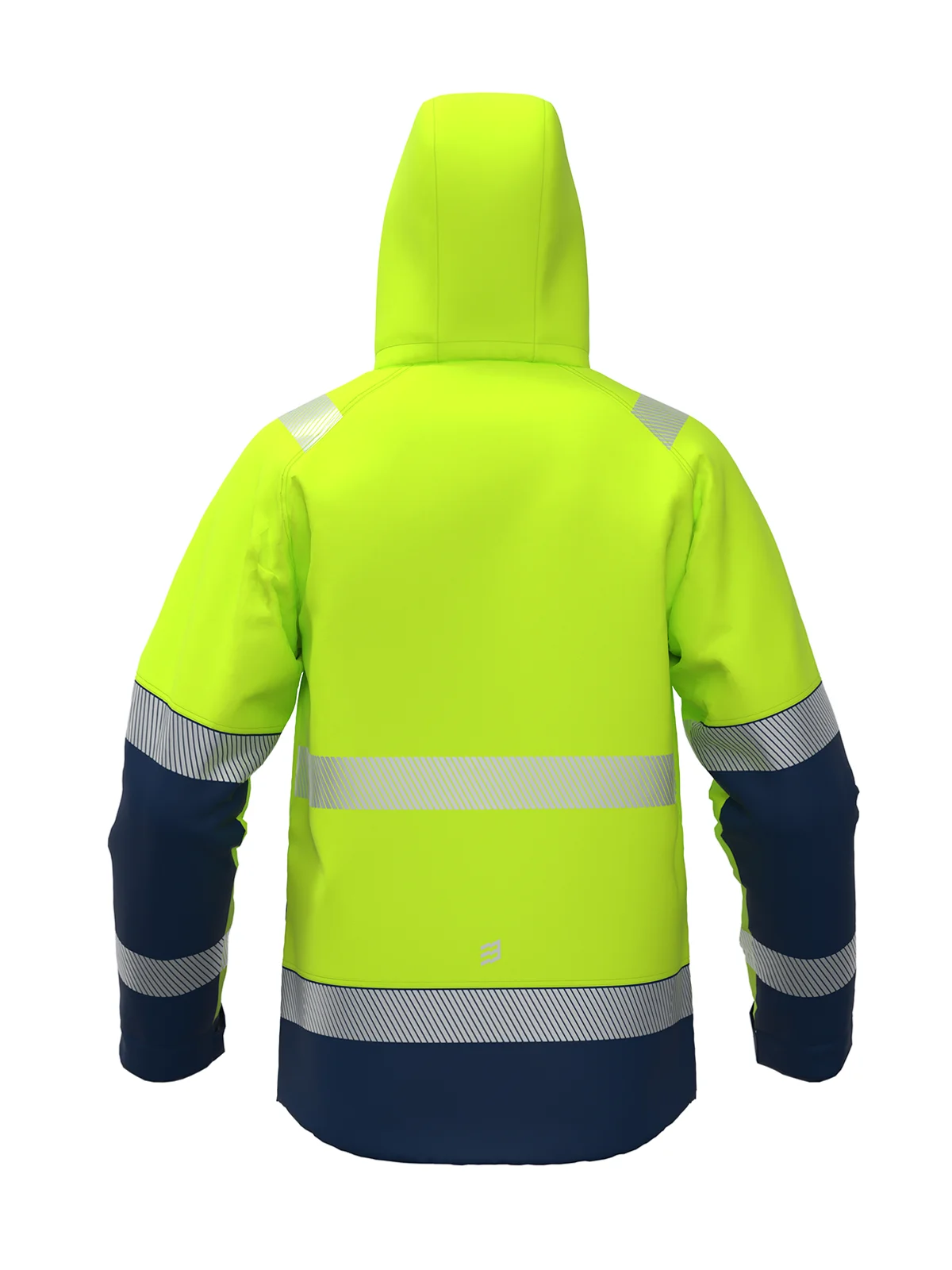 Зимска јакна од softshell VALENCIA Hi-vis Class 2 – прикажи 9