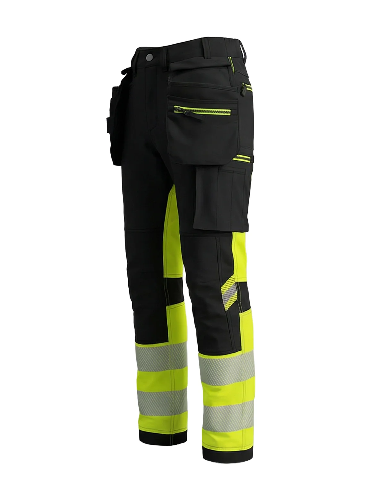 Растегливи панталони 4-way stretch TENSION PRO Hi-vis Class 1 – прикажи 3