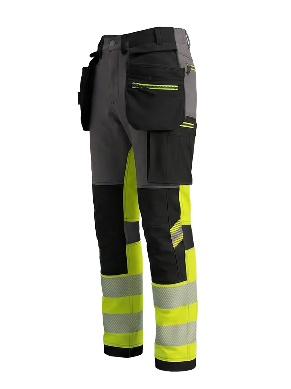 Растегливи панталони 4-way stretch TENSION PRO Hi-vis Class 1 – прикажи 7