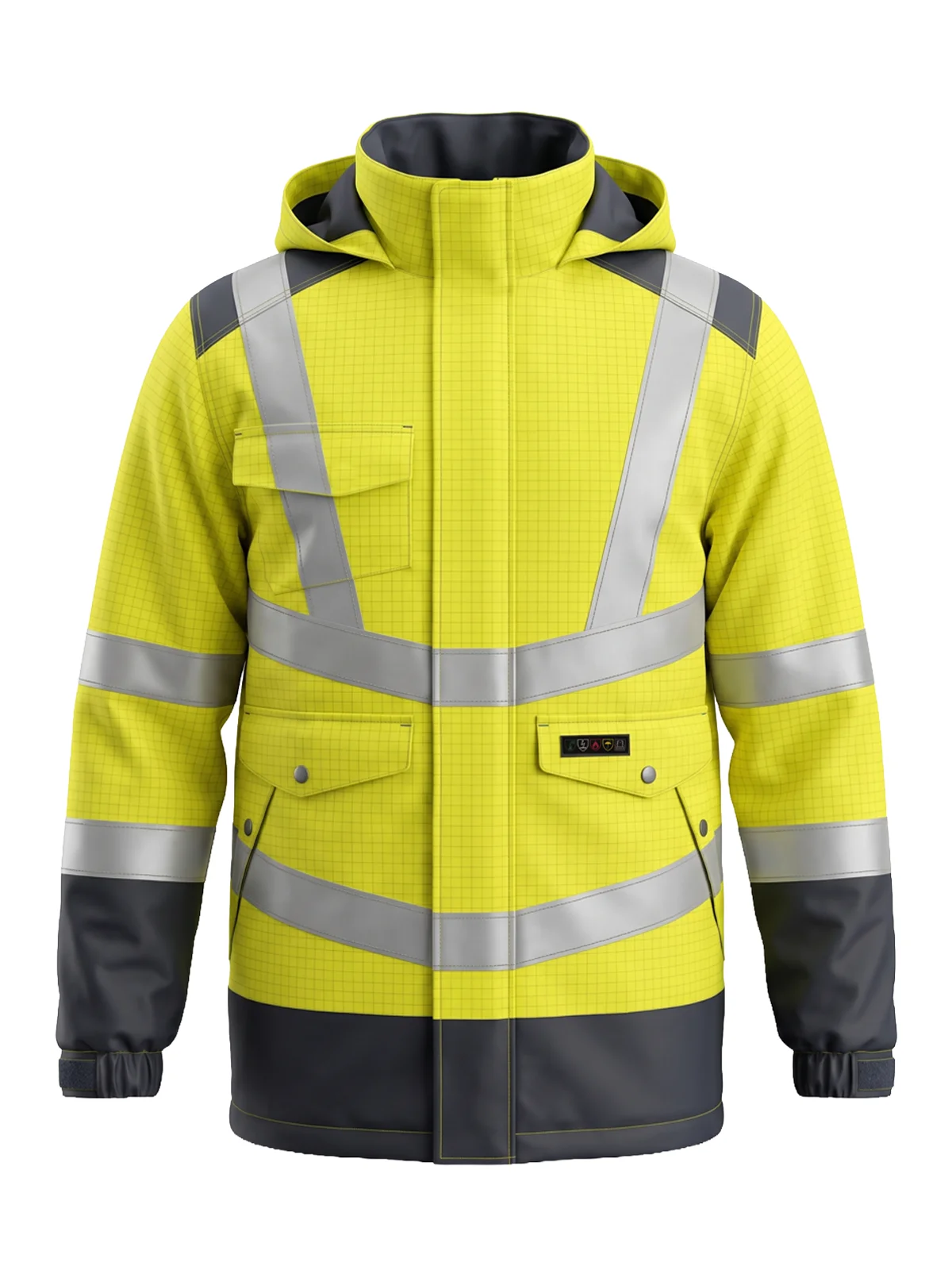 Антистатичка зимска јакна MULTISAFE III cat. Hi-vis Class 3