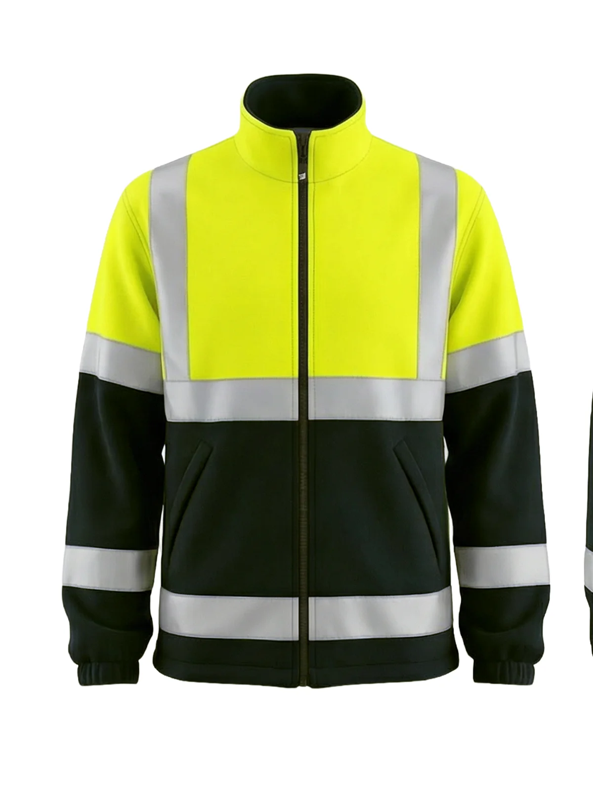Дуксер од флис со патент FLEECE Hi-vis Class 2