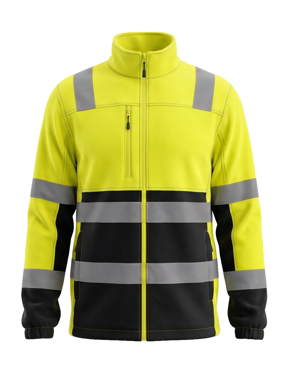 Fleece sweater FLEECE FIT Hi-vis Class 2