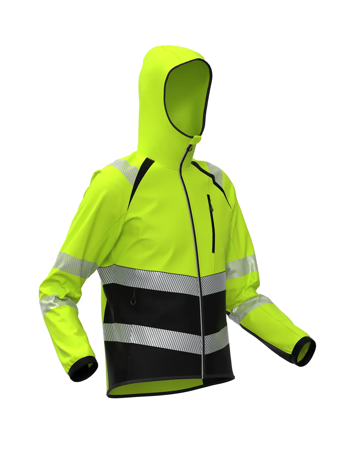 Јакна од softshell TOPEK Hi-vis Class 2 – прикажи 4