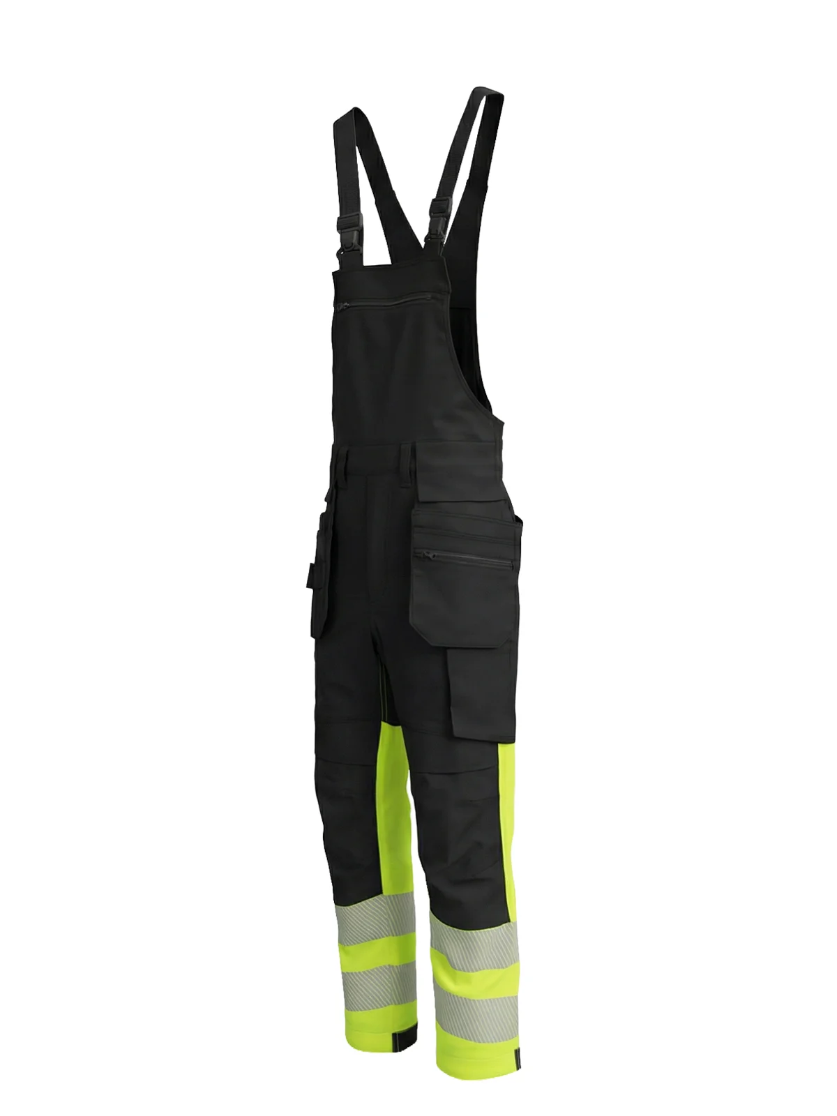 Stretchy cotton bipants COMBO Hi-vis Class 1 – view 2