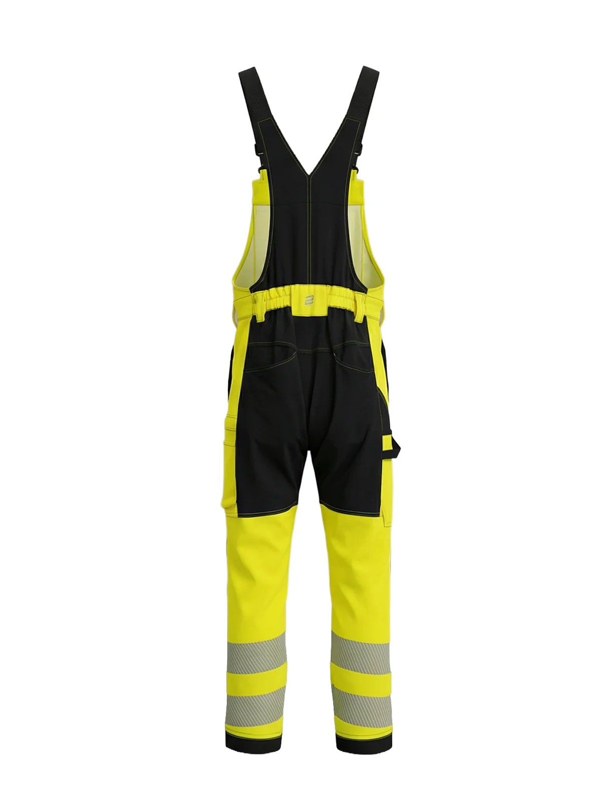 Stretchy bipants with cotton COMBO Hi-vis Class 2 – view 4