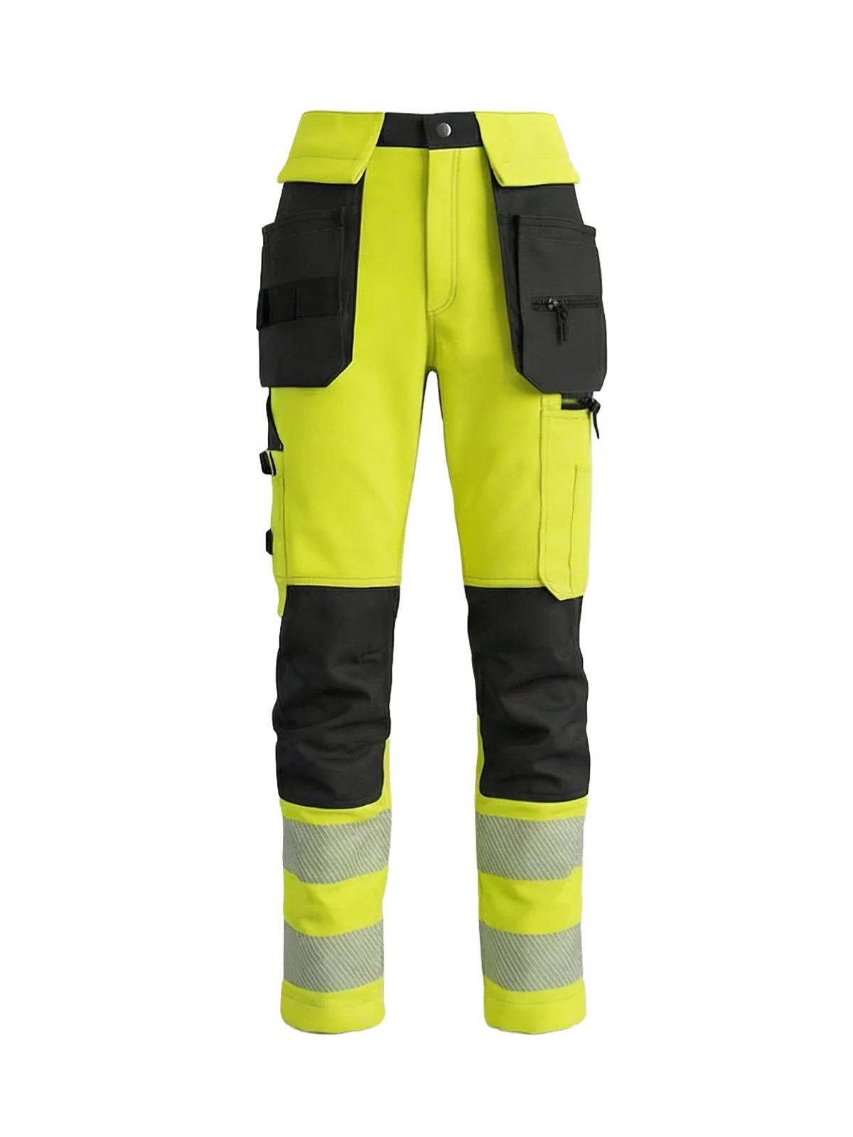 Trousers with elastic details MASHUP PLUS Hi-vis Class 2 – view 1