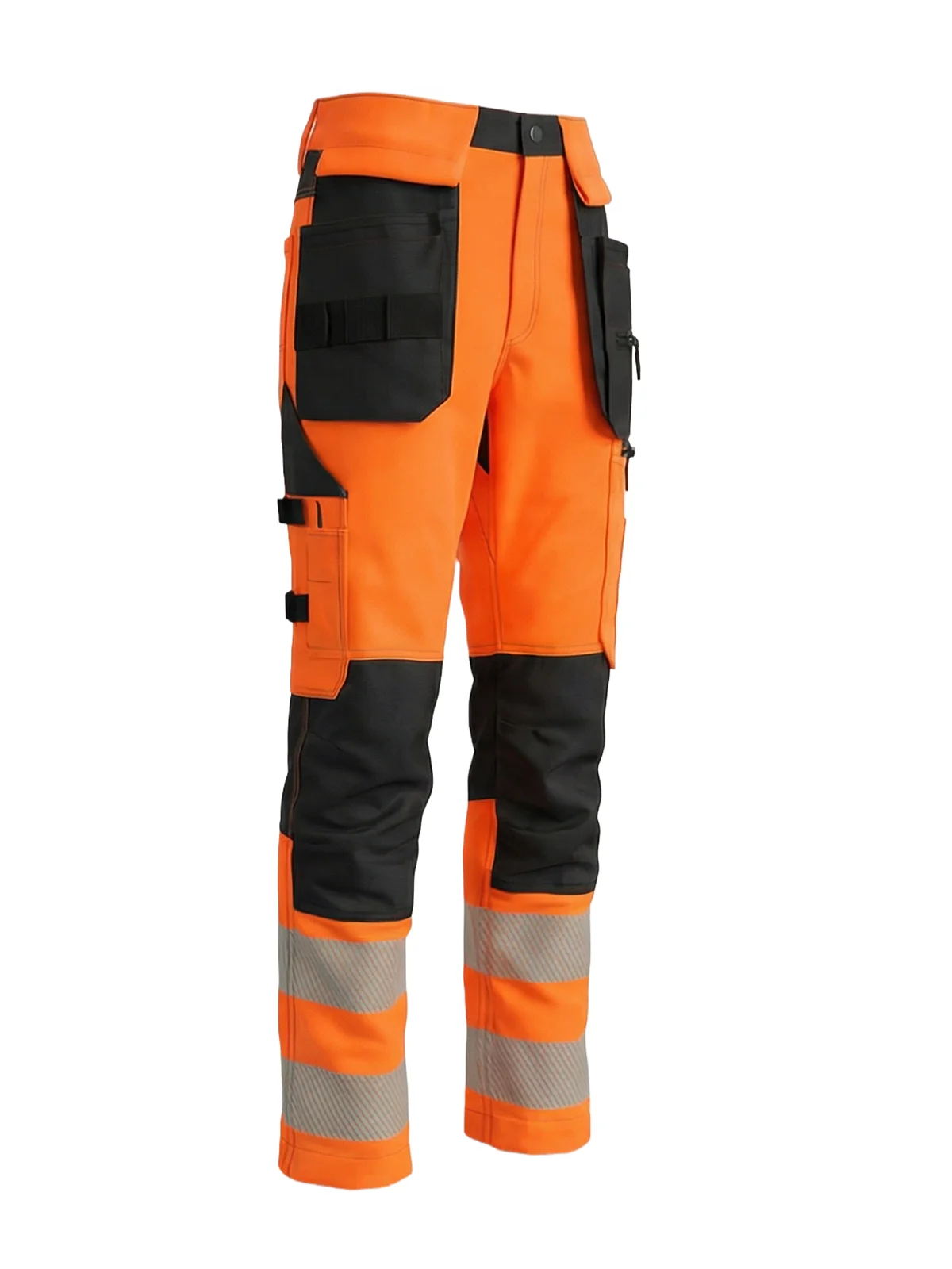 Trousers with elastic details MASHUP PLUS Hi-vis Class 2 – view 5
