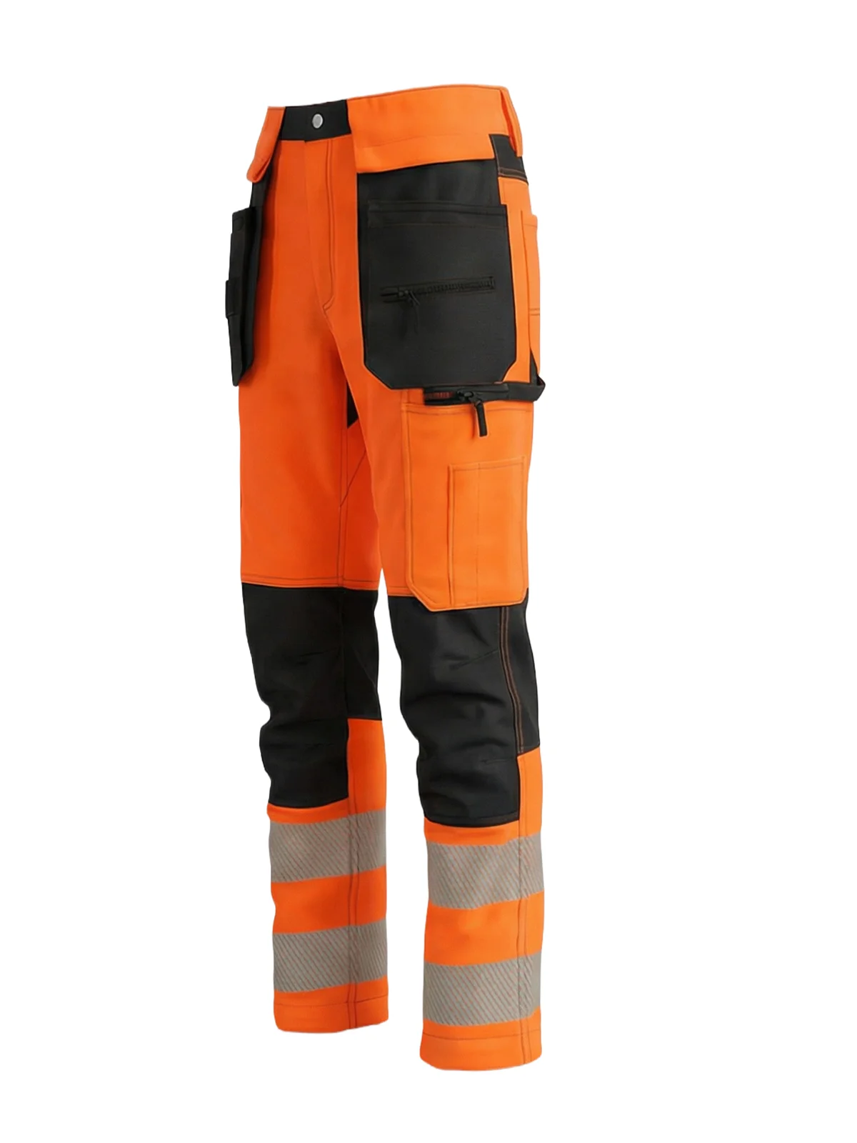 Trousers with elastic details MASHUP PLUS Hi-vis Class 2 – view 6