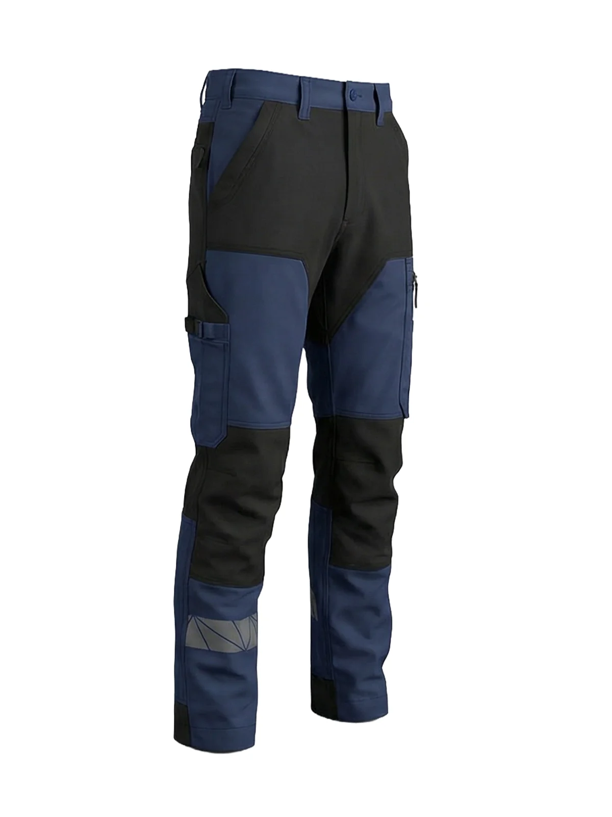 Trousers with stretchy details MASHUP – view 7