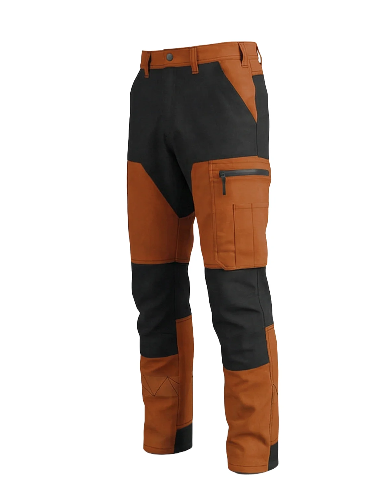 Trousers with stretchy details MASHUP – view 14